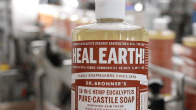 Dr. Bronner's 18-in-1 Hemp Eucalyptus Pure-Castile Soap