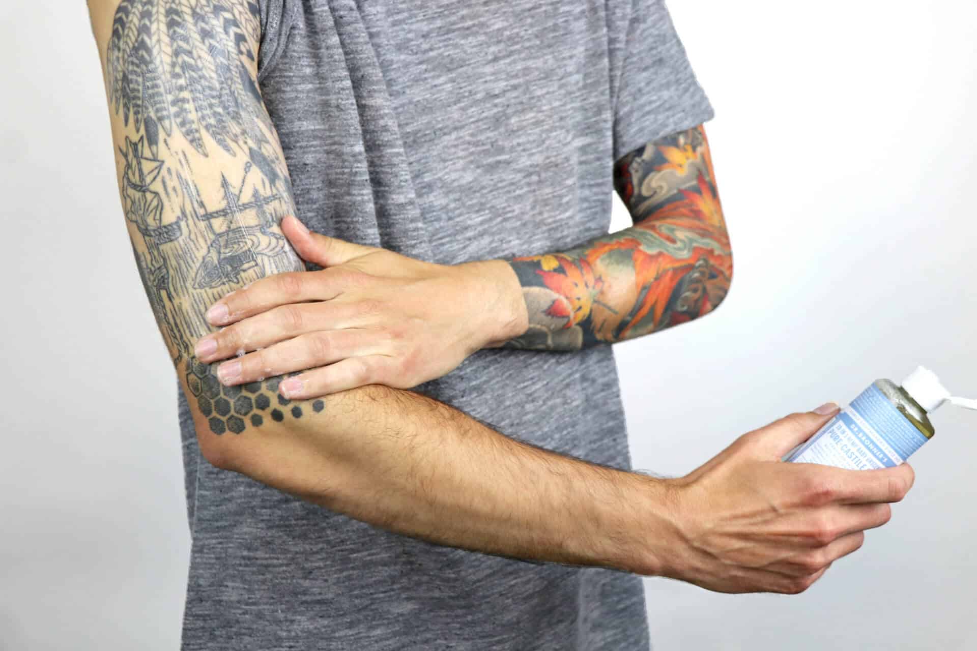 Tattoo Care with Dr. Bronner’s Dr. Bronner's