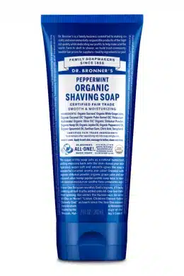 eco-friendly gifts - dr. bronner's shaving soaps